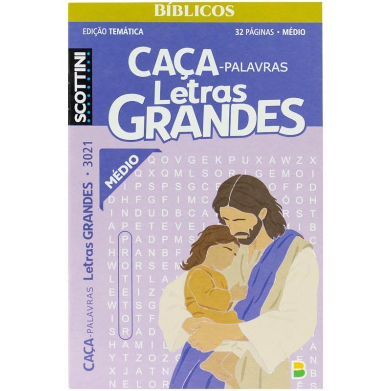 SCOTTINI CAÇA GRANDES BIBLICO N3021 32P(M)