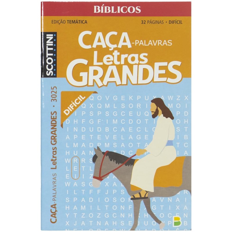 SCOTTINI CAÇA GRANDES BIBLICO N3025 32P(D)