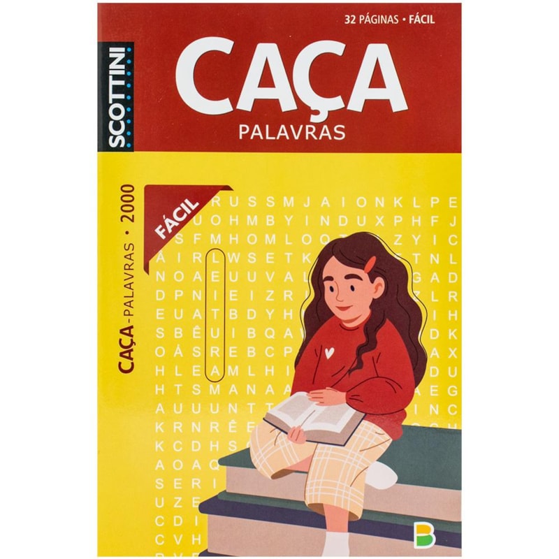 SCOTTINI CAÇA-PALAVRAS (32P) N.2000 (FÁCIL)