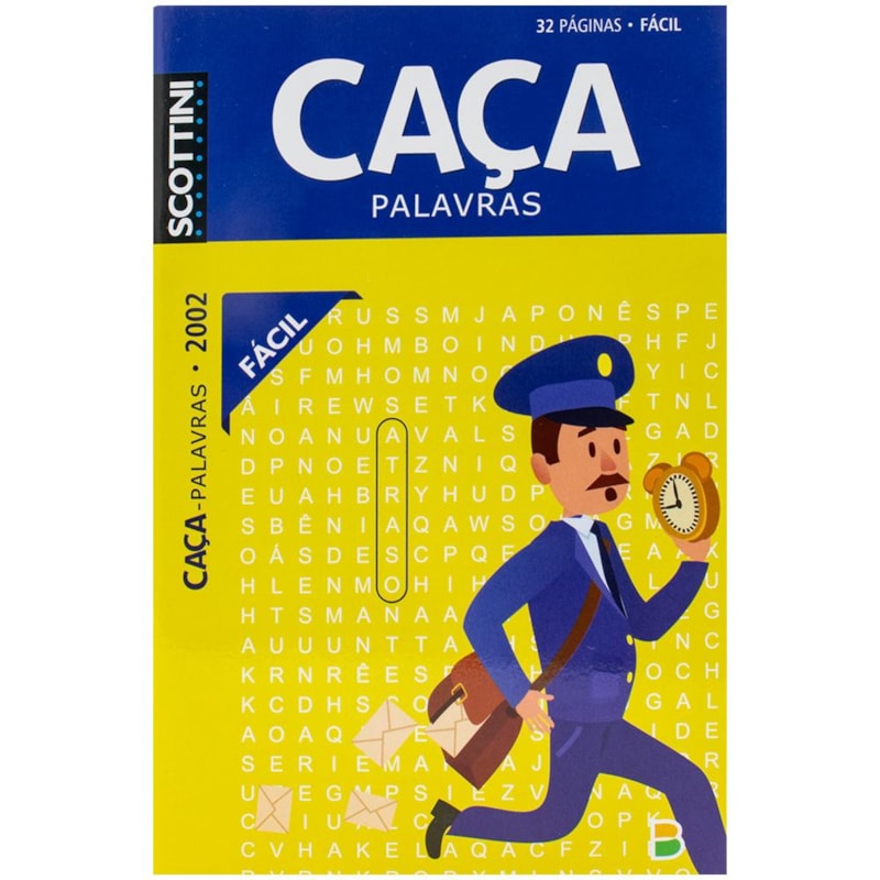 SCOTTINI CAÇA-PALAVRAS (32P) N.2002 (FÁCIL)