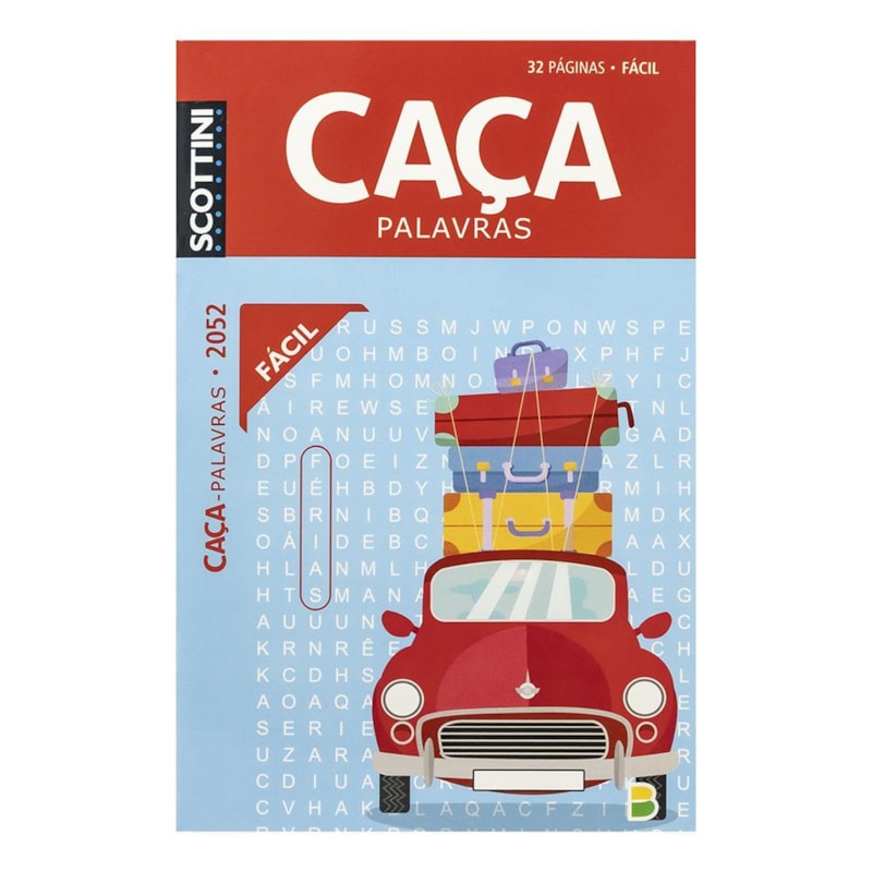 SCOTTINI CAÇA-PALAVRAS (32P) N.2052 (FÁCIL)