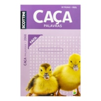 SCOTTINI CAÇA-PALAVRAS (32P) N.2068 (FÁCIL)