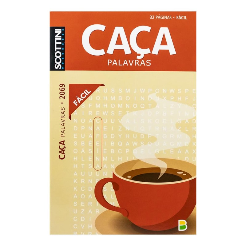 SCOTTINI CAÇA-PALAVRAS (32P) N.2069 (FÁCIL)