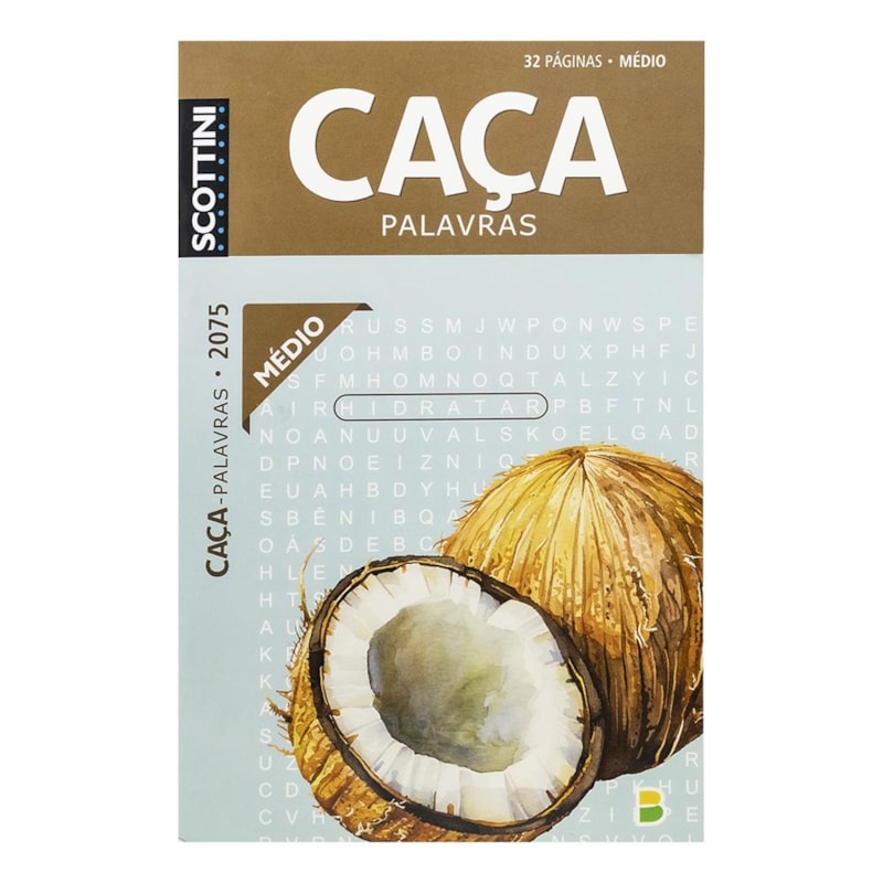 SCOTTINI CAÇA-PALAVRAS (32P) N.2075 (MÉDIO)