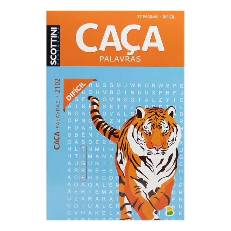 SCOTTINI CAÇA-PALAVRAS (32P) N.2102 (DIFÍCIL)