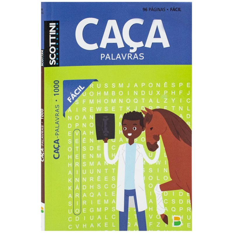SCOTTINI CAÇA-PALAVRAS (96P) N.1000 (FÁCIL)