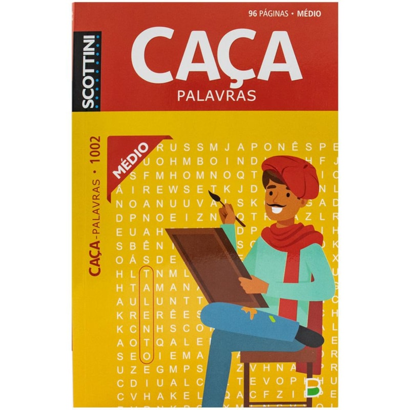 SCOTTINI CAÇA-PALAVRAS (96P) N.1002 (MÉDIO)