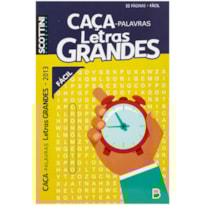 SCOTTINI CAÇA-PALAVRAS LETRAS GRANDES (32P) N.2013 (FÁCIL)