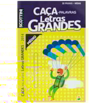 SCOTTINI CAÇA-PALAVRAS LETRAS GRANDES (32P) N.2014 (MÉDIO)