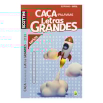 SCOTTINI CAÇA-PALAVRAS LETRAS GRANDES (32P) N.2133 (DIFÍCIL)