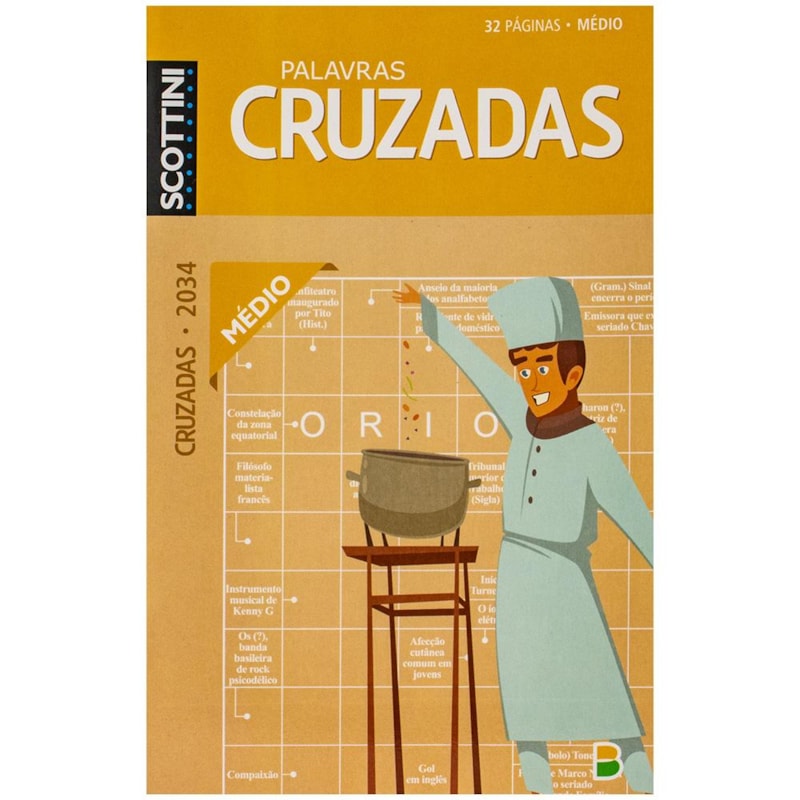 SCOTTINI CRUZADAS (32P) N.2034 (MÉDIO)