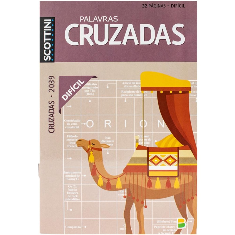 SCOTTINI CRUZADAS (32P) N.2039 (DIFÍCIL)