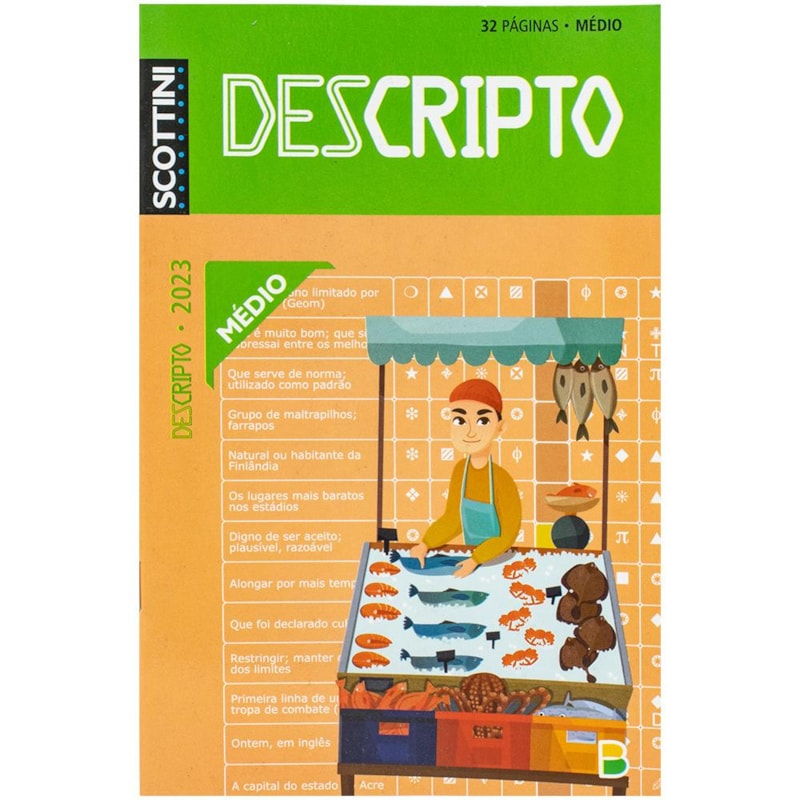 SCOTTINI DESCRIPTO (32P) N.2023 (MÉDIO)