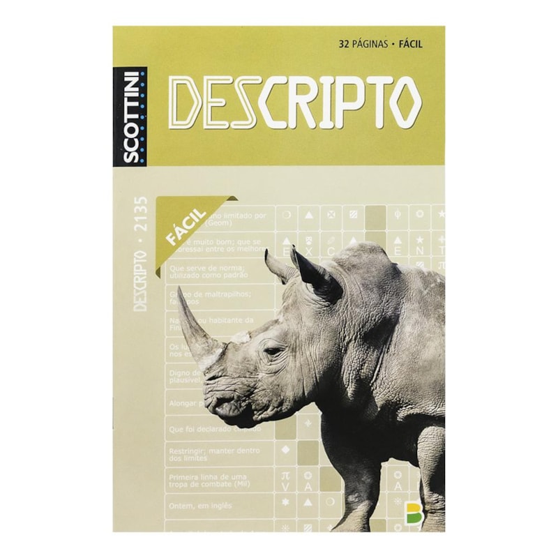SCOTTINI DESCRIPTO (32P) N.2135 (FÁCIL)