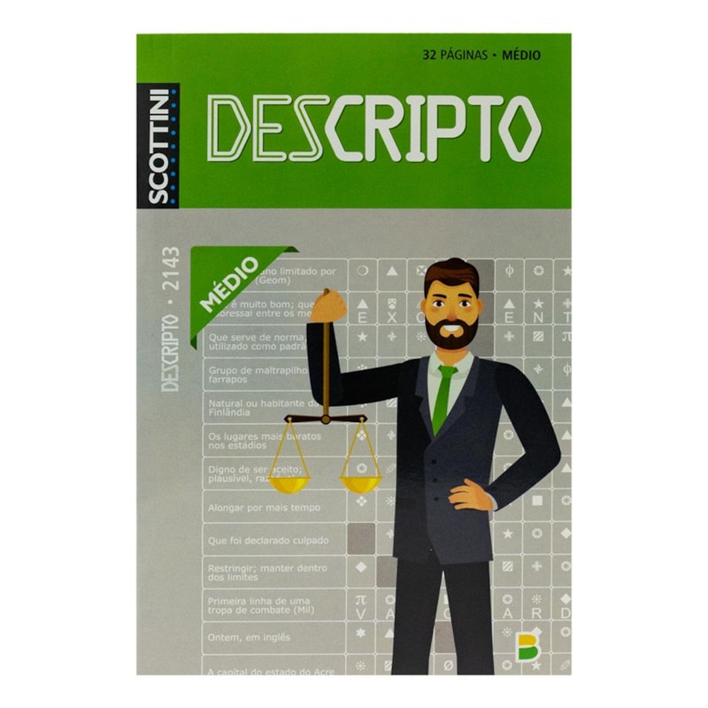 SCOTTINI DESCRIPTO (32P) N.2143 (MÉDIO)