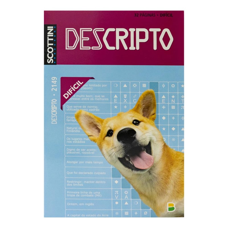 SCOTTINI DESCRIPTO (32P) N.2149 (DIFÍCIL)