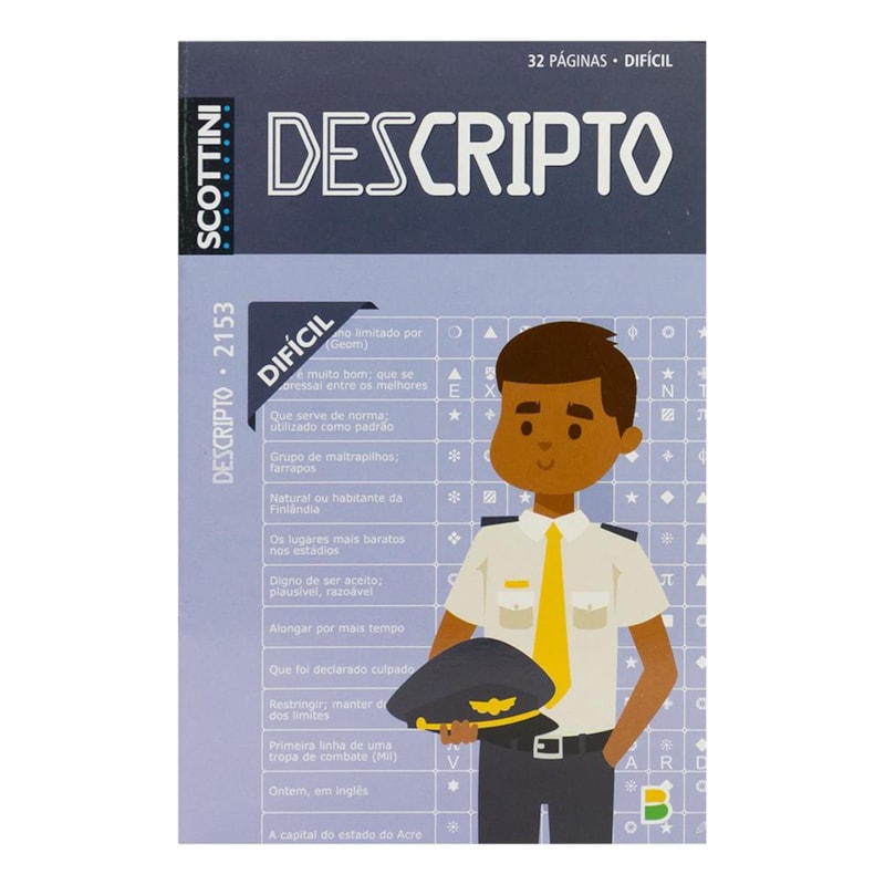 SCOTTINI DESCRIPTO (32P) N.2153 (DIFÍCIL)