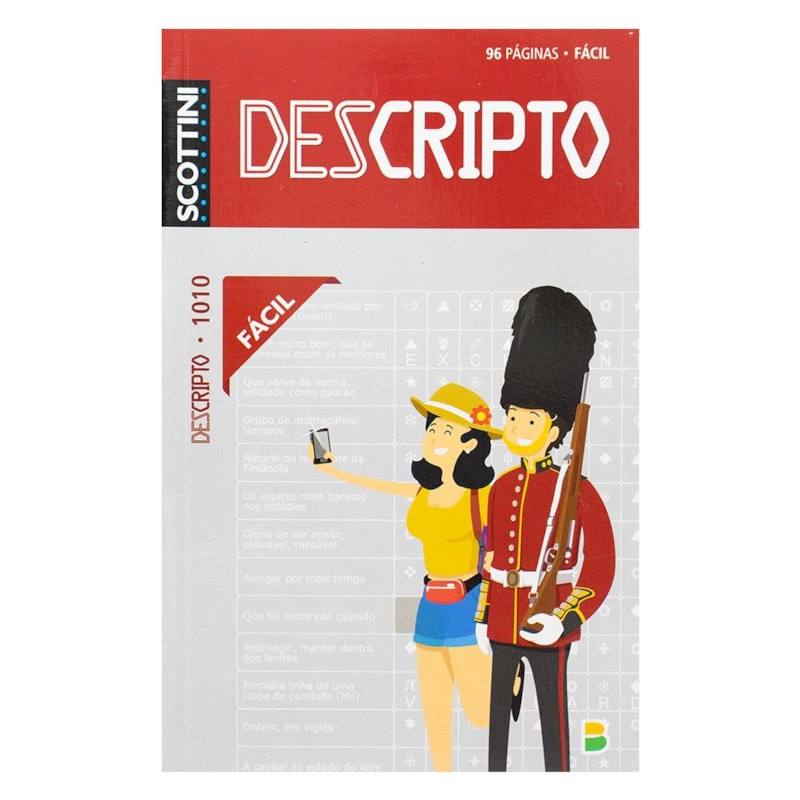 SCOTTINI DESCRIPTO (96P) N.1010 (FÁCIL)