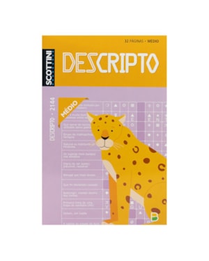 SCOTTINI DESCRIPTO N2144 32P(M)