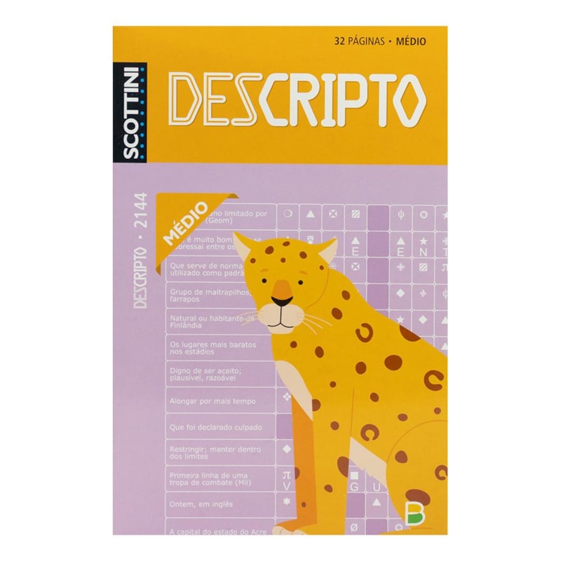 SCOTTINI DESCRIPTO N2144 32P(M)