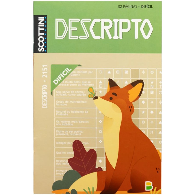 SCOTTINI DESCRIPTO N2151 32P(D)