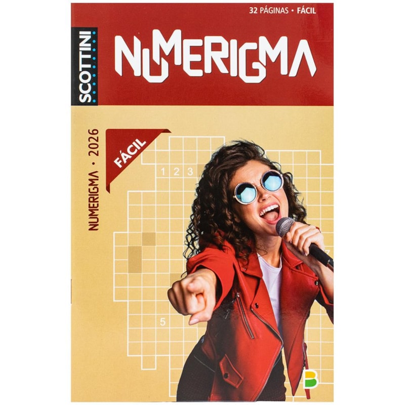 SCOTTINI NUMERIGMA (32P) N.2026 (FÁCIL)