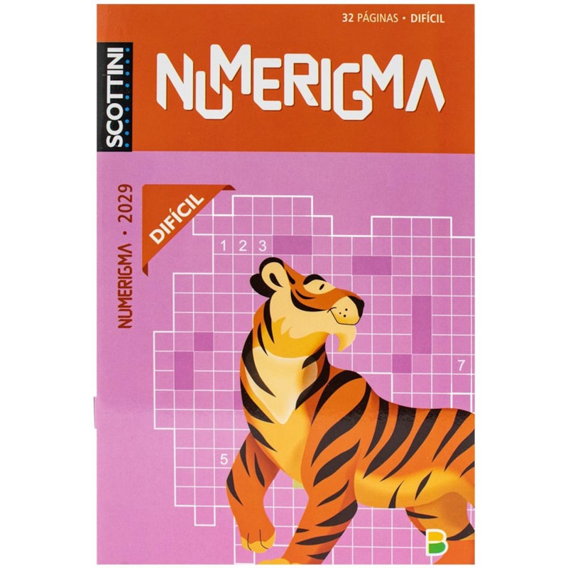 SCOTTINI NUMERIGMA (32P) N.2029 (DIFÍCIL)