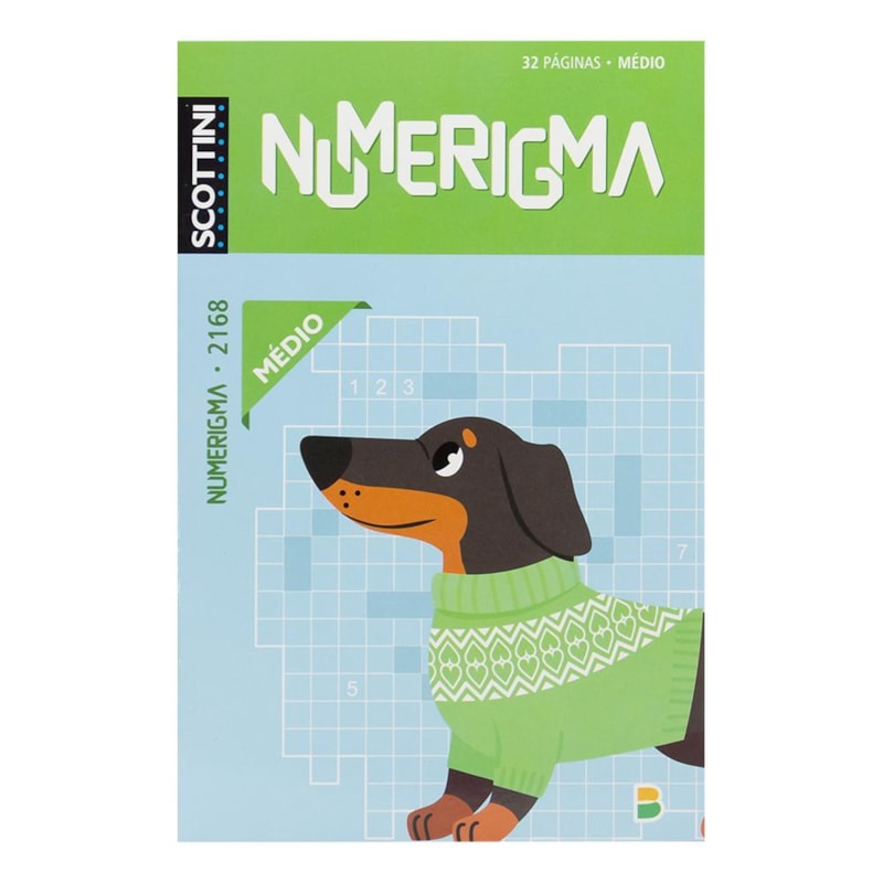 SCOTTINI NUMERIGMA (32P) N.2168 (MÉDIO)