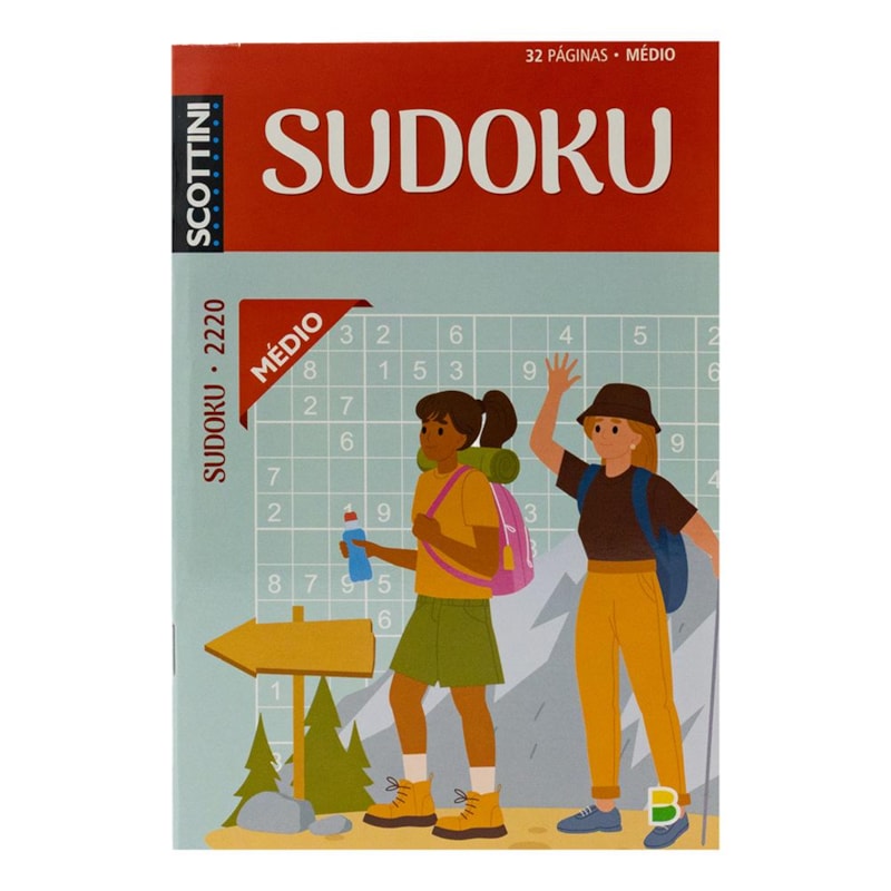SCOTTINI SUDOKU (32P) N.2220 (MÉDIO)