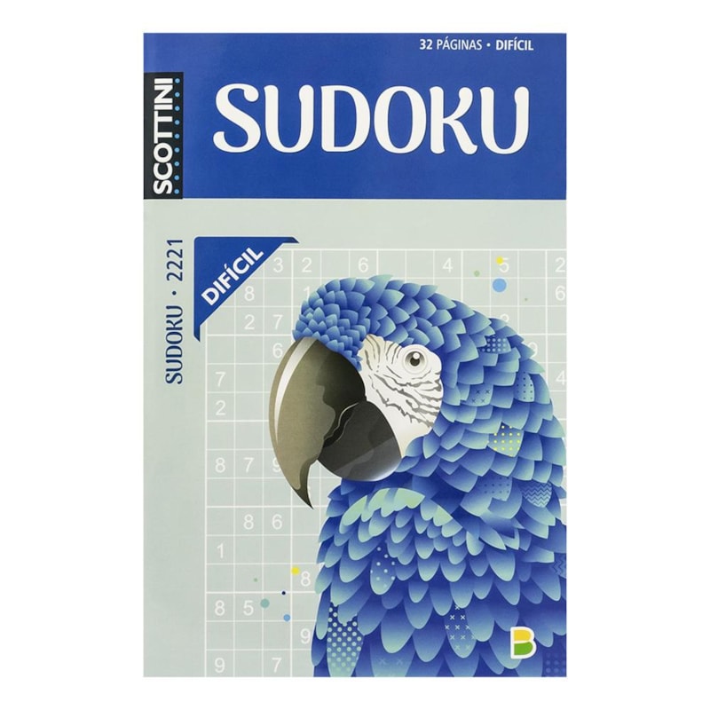 SCOTTINI SUDOKU (32P) N.2221 (DIFÍCIL)