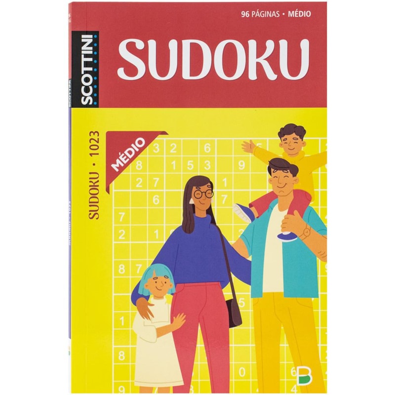 SCOTTINI SUDOKU (96P) N.1023 (MÉDIO)