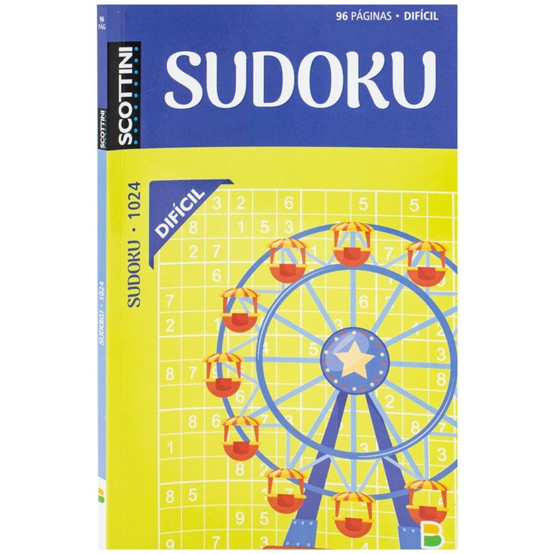 SCOTTINI SUDOKU (96P) N.1024 (DIFÍCIL)