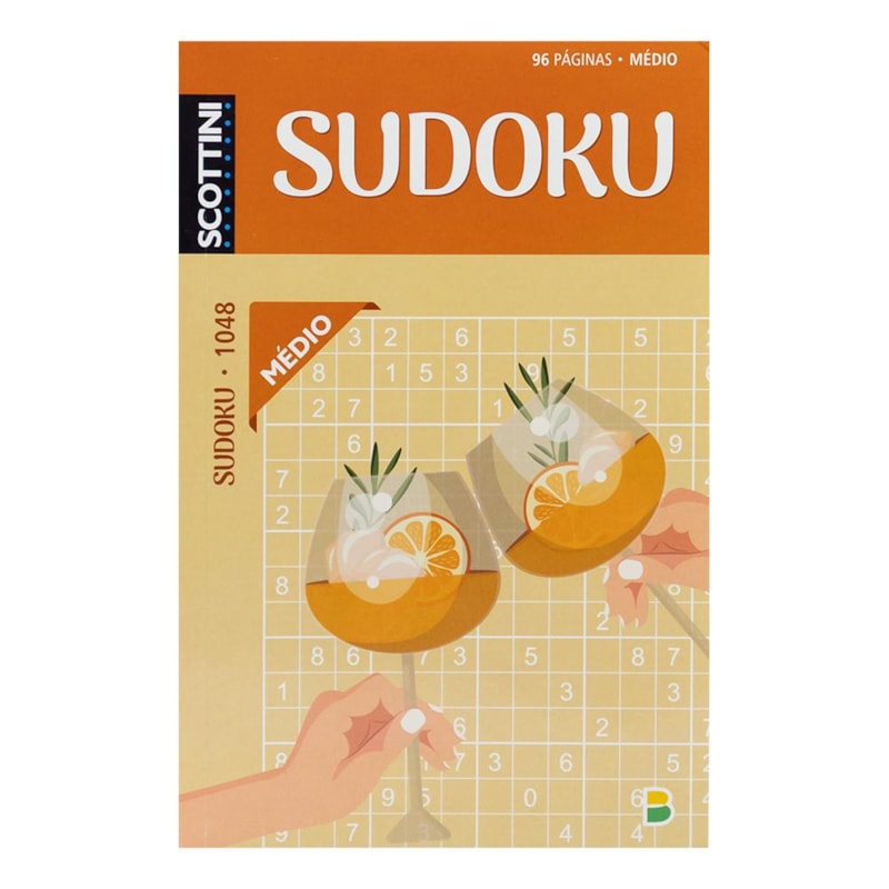 SCOTTINI SUDOKU (96P) N.1048 (MÉDIO)
