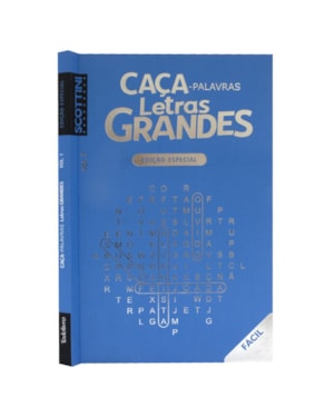 Scottini touch: Caça-palavras Letras Grandes Fácil V1