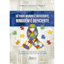 SE TODO MUNDO É DEFICIENTE, NINGUÉM É DEFICIENTE: O COMPLEXO BIOLÓGICO, CULTURAL, ECONÔMICO E POLÍTICO DO AUTISMO