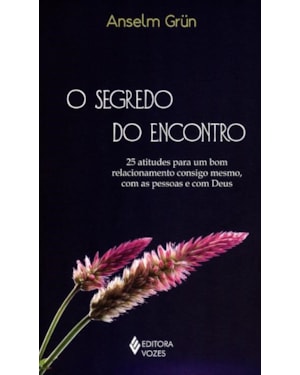 SEGREDO DO ENCONTRO: 25 ATITUDES PARA UM BOM RELACIONAMENTO CONSIGO MESMO, COM AS PESSOAS E COM DEUS