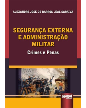 SEGURANÇA EXTERNA E ADMINISTRAÇÃO MILITAR - CRIMES E PENAS