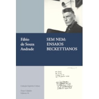 Sem nem: ensaios beckettianos