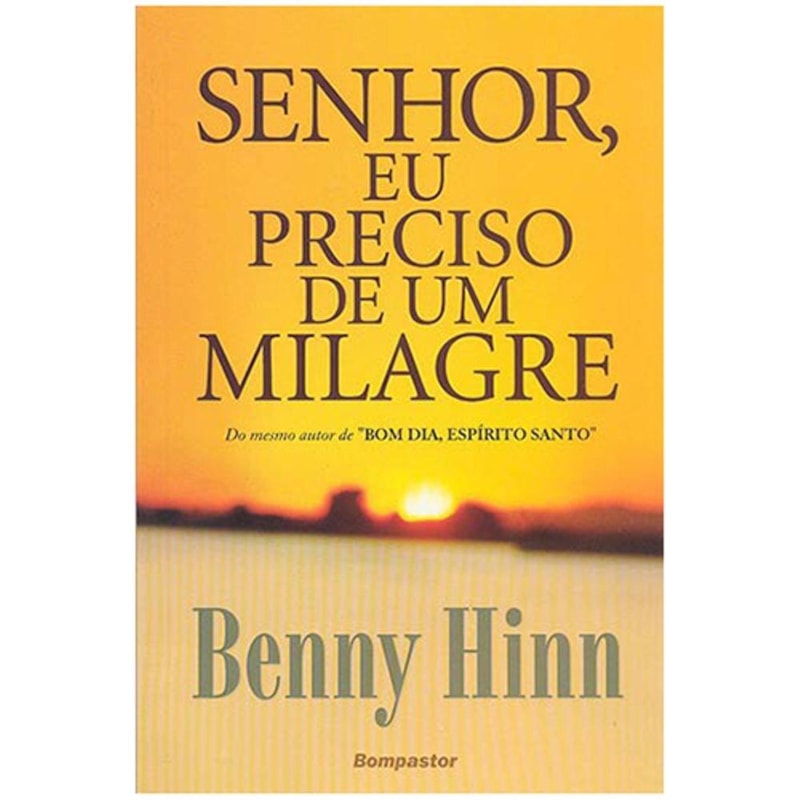 SENHOR EU PRECISO DE UM MILAGRE - POCKET
