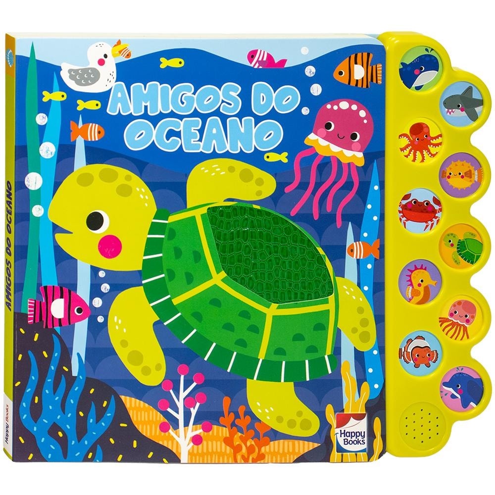 Sentindo Amigos Animais - Sonoro: Amigos do Oceano - Livraria Loyola