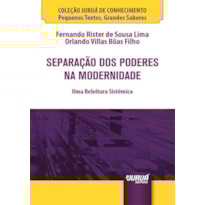 SEPARAÇÃO DOS PODERES NA MODERNIDADE - MINIBOOK - UMA RELEITURA SISTÊMICA - COLEÇÃO JURUÁ DE CONHECIMENTO - PEQUENOS TEXTOS, GRANDES SABERES