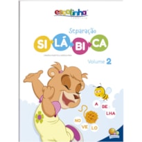 Separação Silábica: VOL.2 (Escolinha Todolivro)