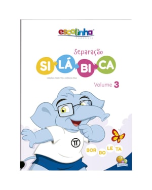 SEPARAÇÃO SILÁBICA: VOL.3 (ESCOLINHA TODOLIVRO)