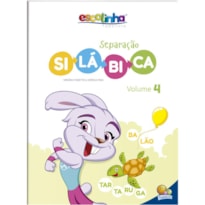 Separação Silábica: VOL.4 (Escolinha Todolivro)