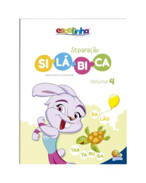 SEPARAÇÃO SILÁBICA: VOL.4 (ESCOLINHA TODOLIVRO)
