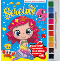 SEREIA LIVRO PARA PINTAR COM AQUARELA