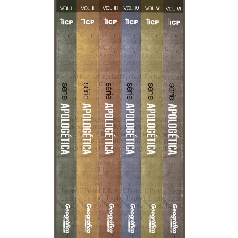 SÉRIE APOLOGÉTICA - 6 VOLUMES