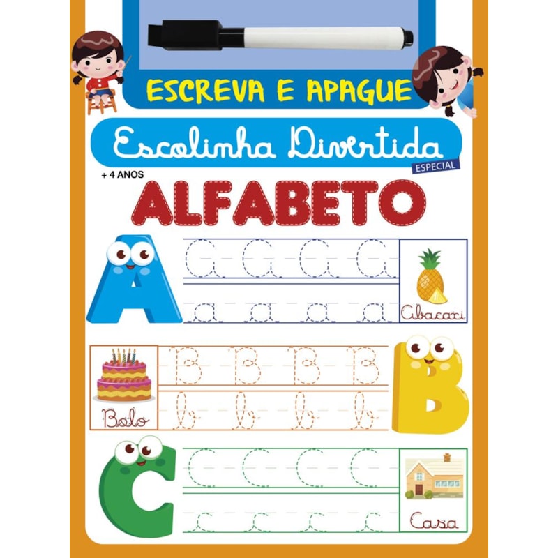 SÉRIE ESCOLINHA DIVERTIDA ESPECIAL - ALFABETO: ALFABETO