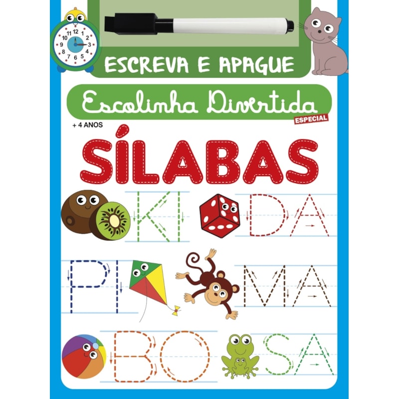 SÉRIE ESCOLINHA DIVERTIDA ESPECIAL - SILABAS