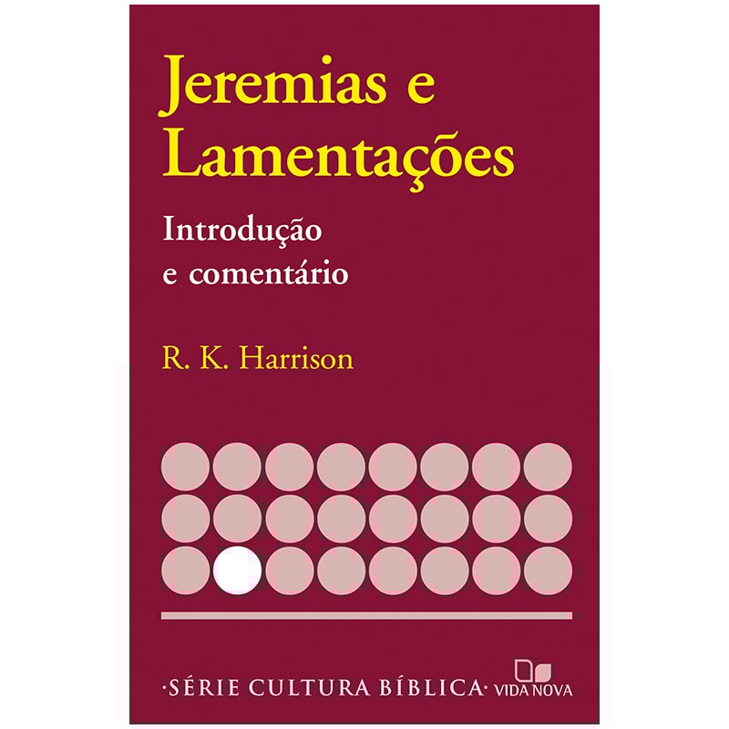 Série introdução e comentário - jeremias e lamentações